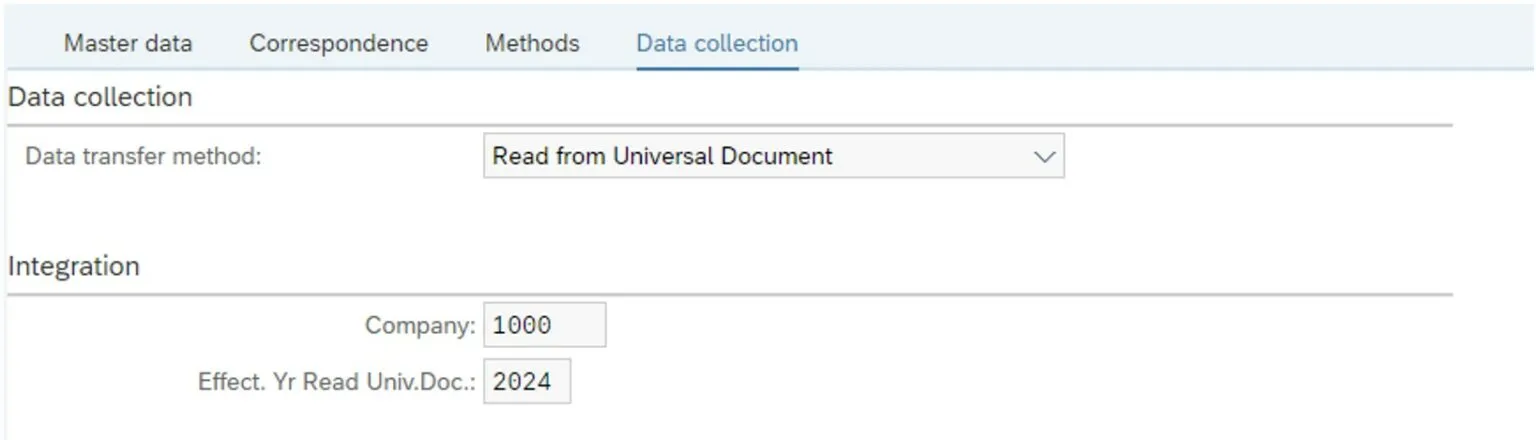 Abbildung 1_Definition Datenimport mit SAP-Schnittstelle