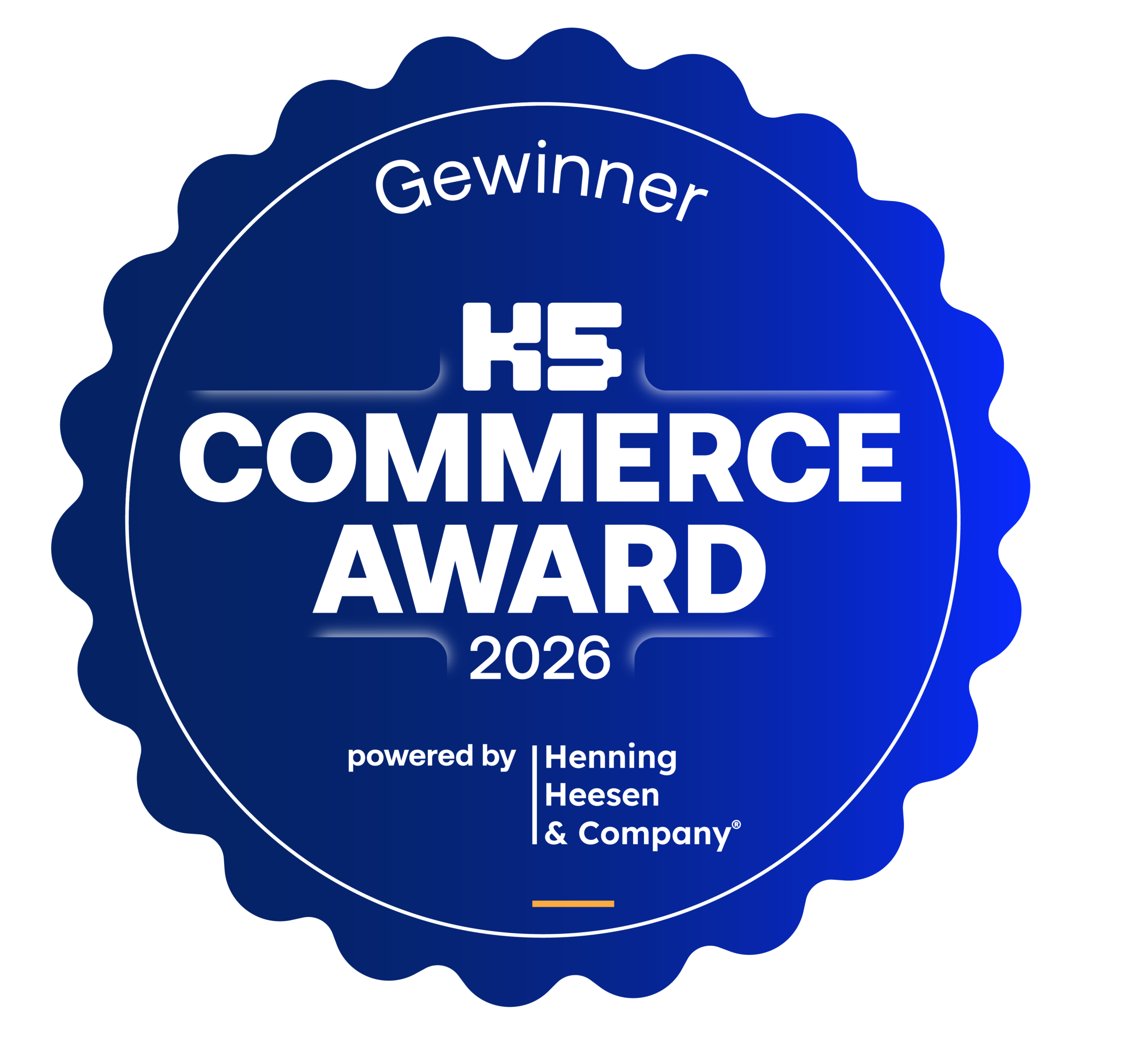 Badge zum K5 Commerce Award 2026 für valantic als E-Commerce Agentur des Jahres