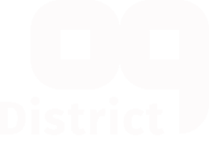 Logo Disctrict09 white