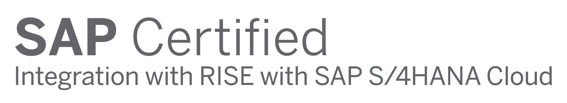 SAP Certified Integration with RISE with SAP S/4HANA Cloud