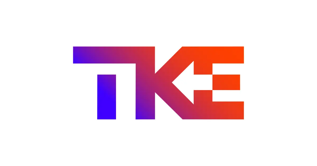 Farbiges Logo von TKE