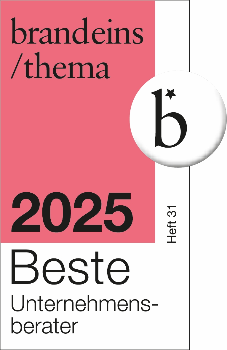 brandeins Beste Unternehmensberater 2025