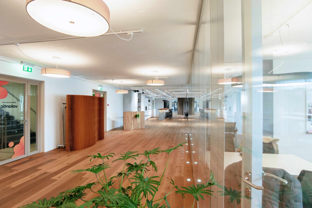 Bild der Büroräumlichkeiten der valantic Customer Engagement & Commerce Schweiz in St. Gallen