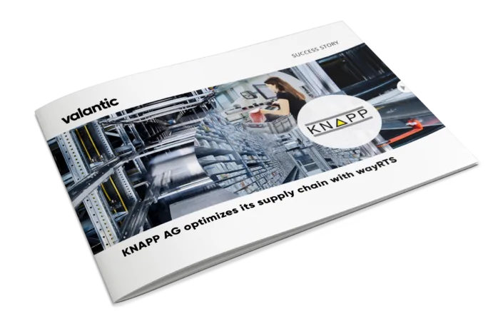 Mockup Reference KNAPP AG, APS System wayRTS by valantic