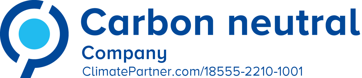 Logo do Carbon neutral do ClimatePartner