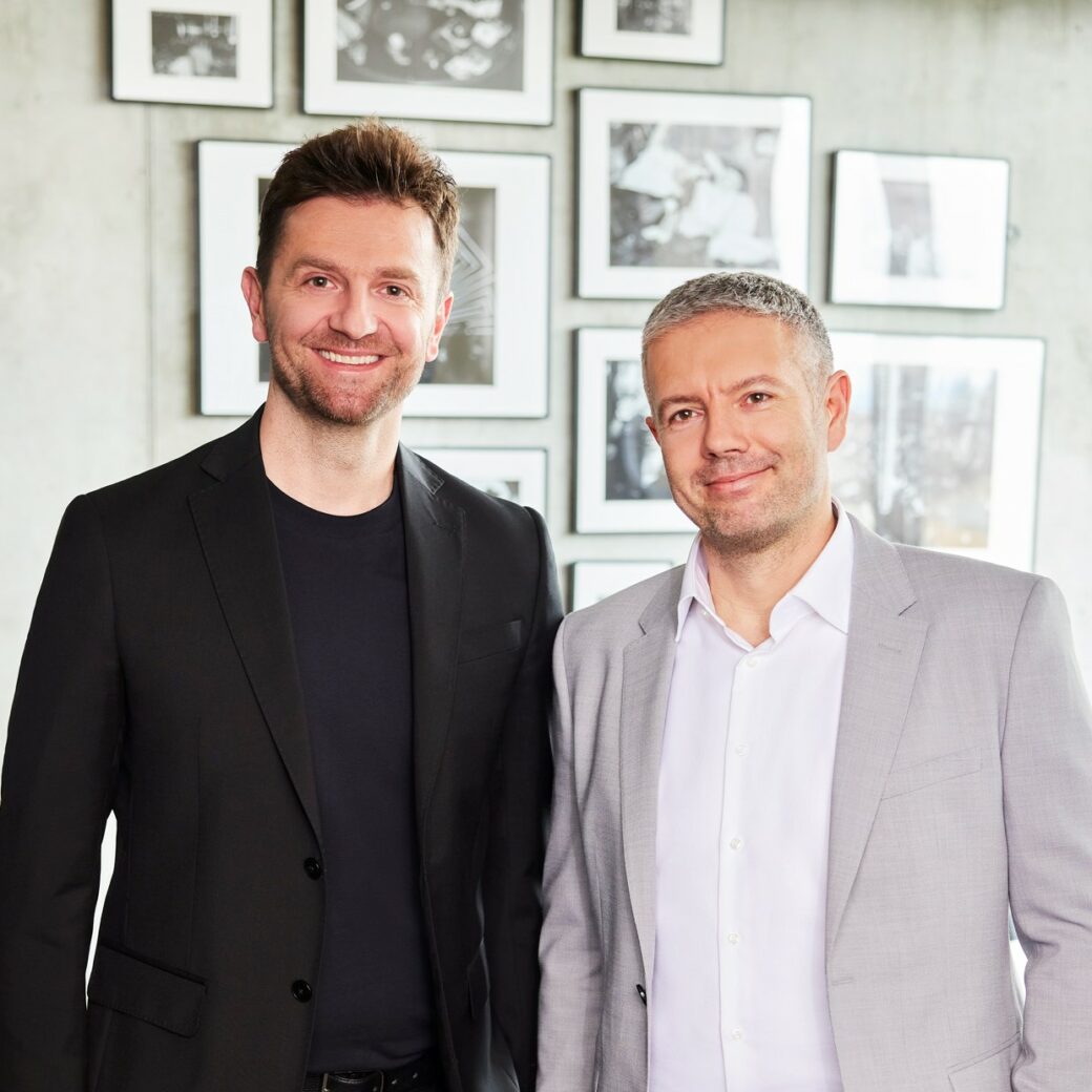 CEO Don Santrac (li.) und CTO Slavy Slavov, AIOPSGROUP