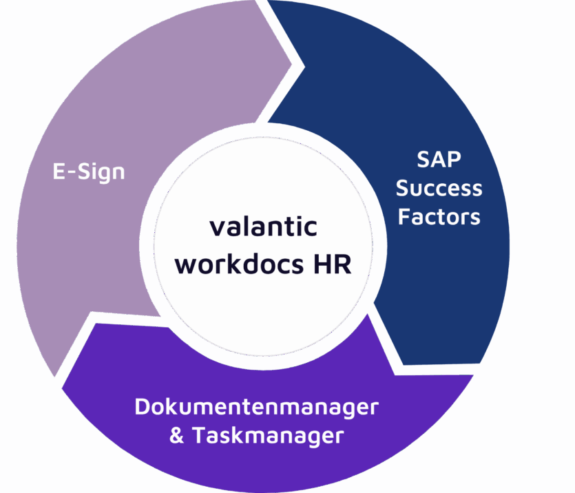 valantic workdocs hr Kreisdiagramm