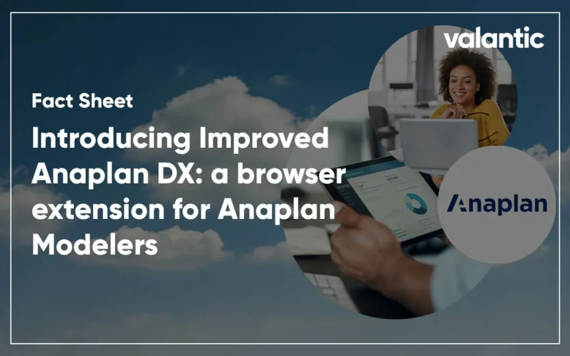 Factsheet Anaplan DX