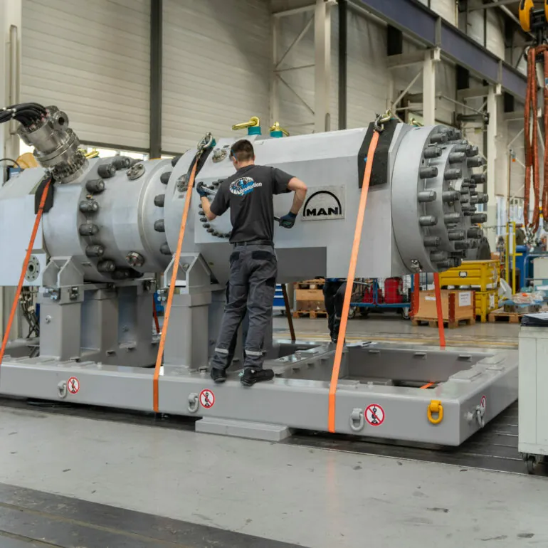 Skid at MAN Energy Solutions