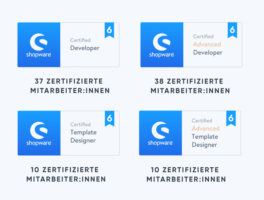 Certifications Shopware 6