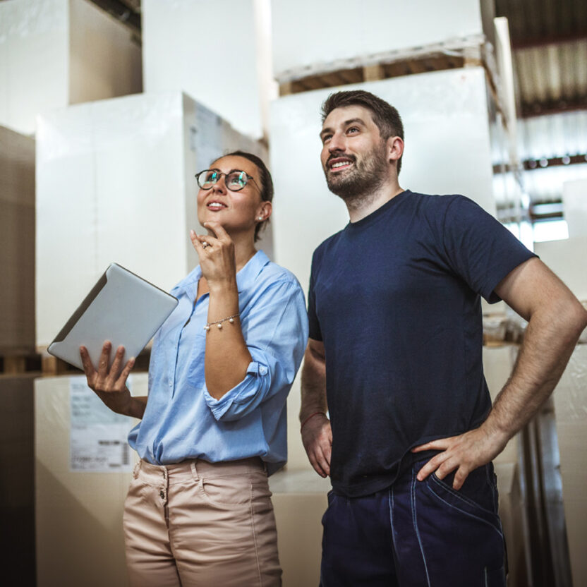 Warehouse delivery check, using SAP MDG for EAM