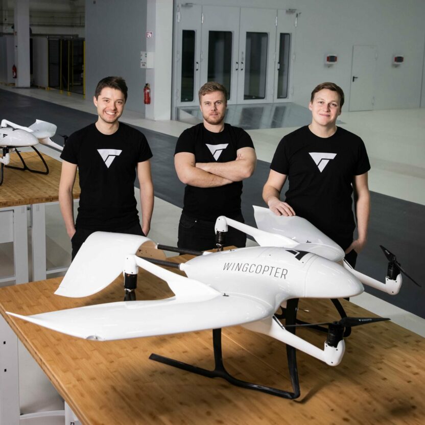 Wingcopter Founding team