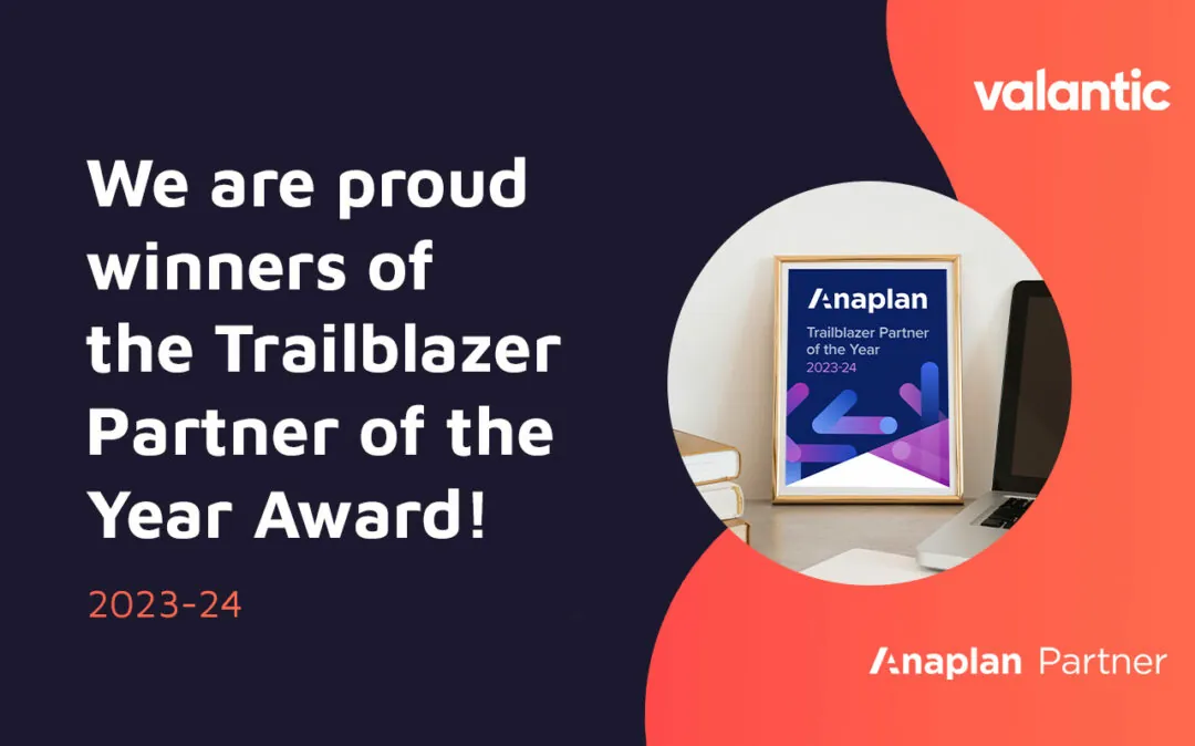 Anaplan Trailblazer Partner of the Year Award 2023-24