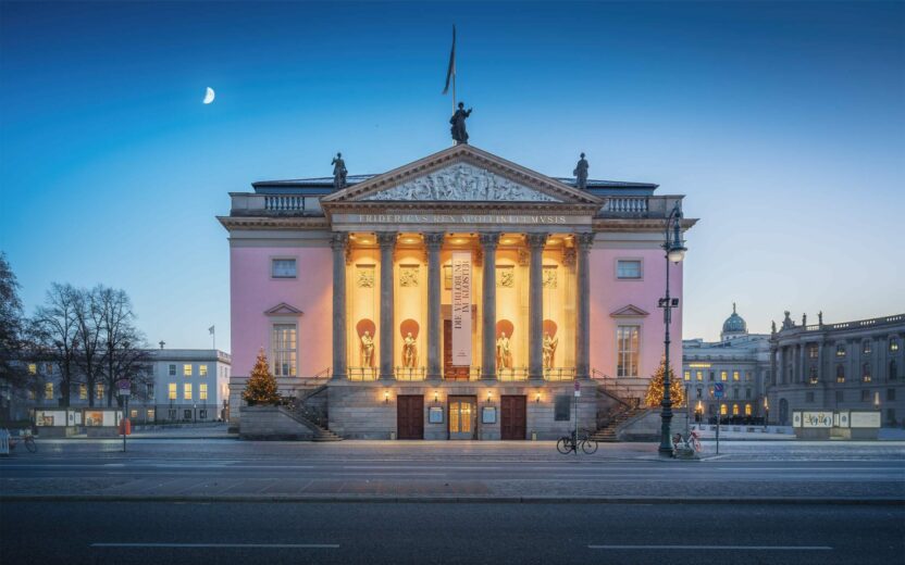 Berlin State Opera at night - Berlin, Germany