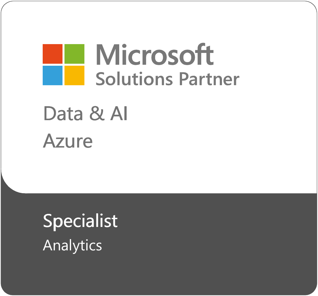 Partner Badge-Logo_MicrosoftSolutionPartner_EN_valantic is Data & AI Azure Specialist in Analytics