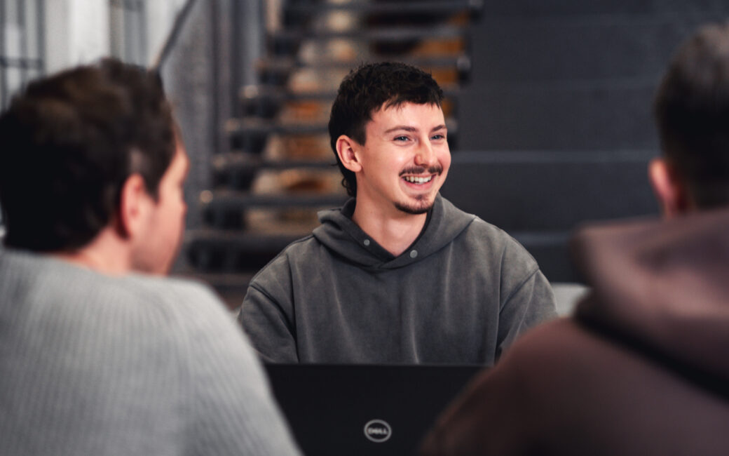 Two valantic employees discuss a selection of influencers and content creators.