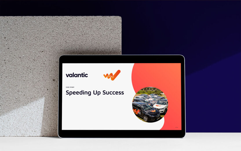 Mockup of Case Study Leaseplan Speeding Up Success