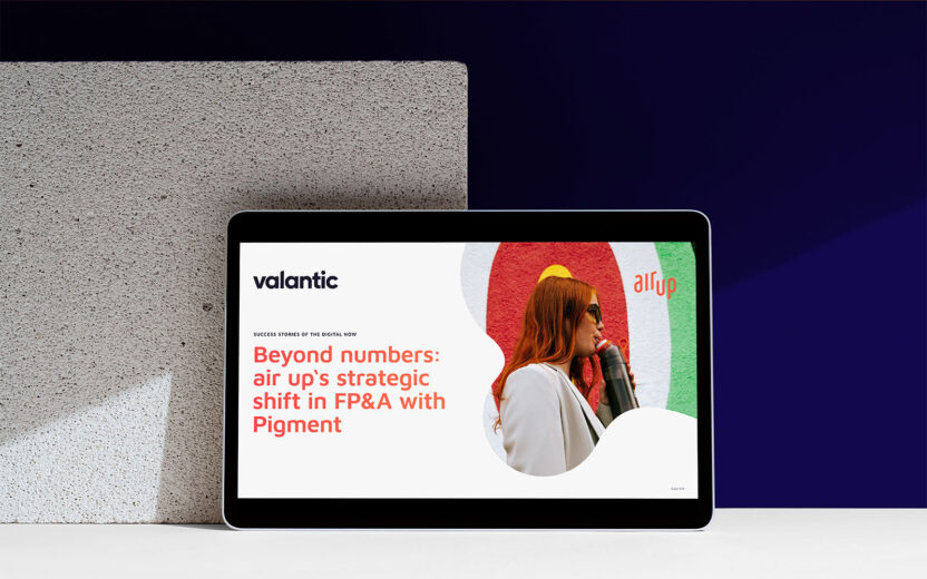 Mockup: Beyond numbers: air up‘s strategic shift in FP&A with Pigment