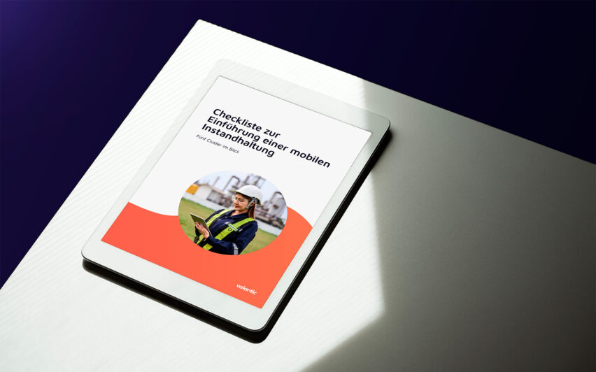 Checkliste: Einführung mobile Instandhaltung