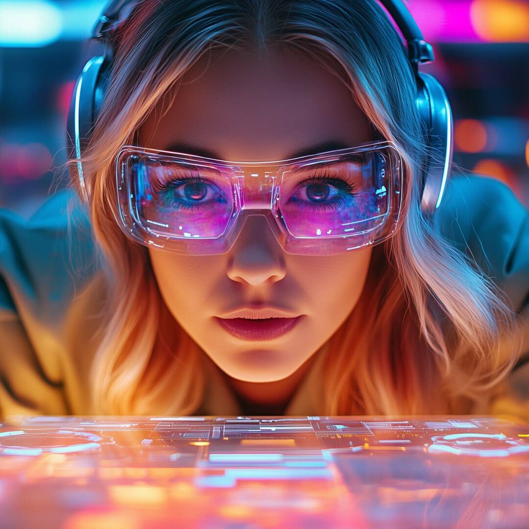 AI generated image of a woman