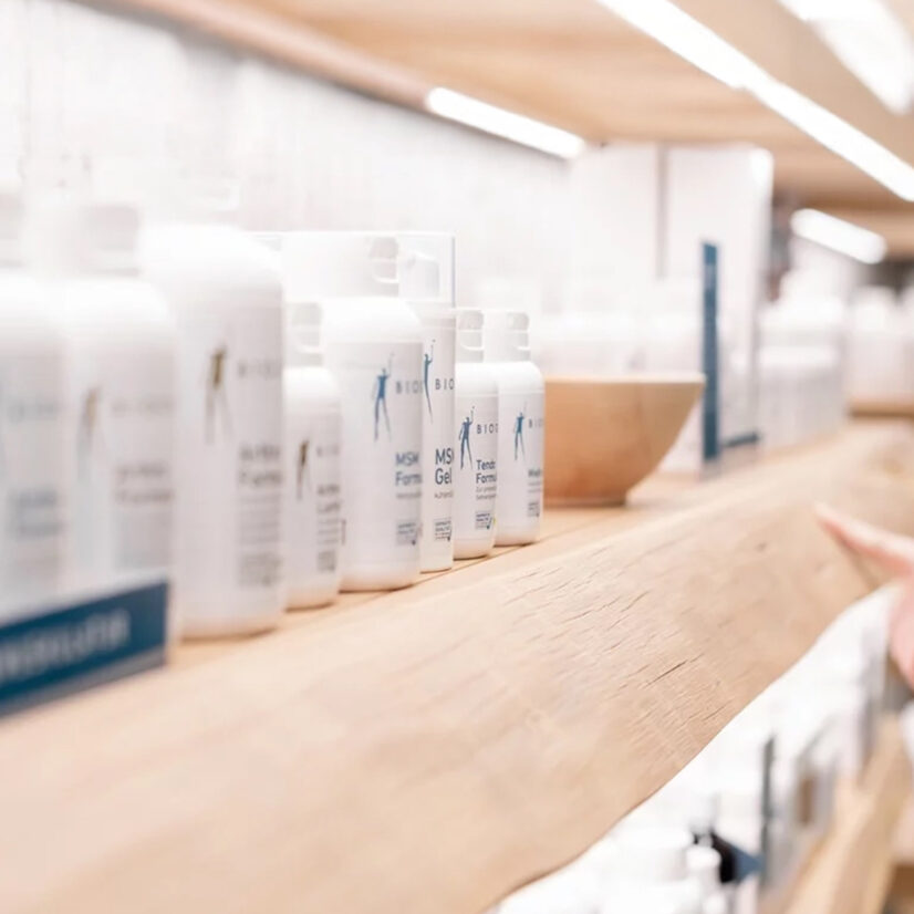 Biogena-Produkte im Regal