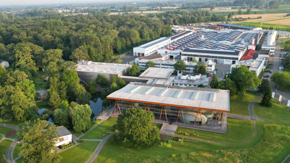 WeberHaus Firmensitz, Luftaufnahme