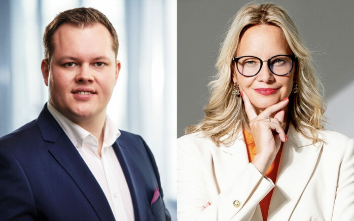 Links: Justin Schiffmann – Partner, Head of Sales & Markets und Mitglied im SAP Division Board bei valantic; Rechts: Nicole Berg – Partnerin und Geschäftsführerin der SAP Division von valantic