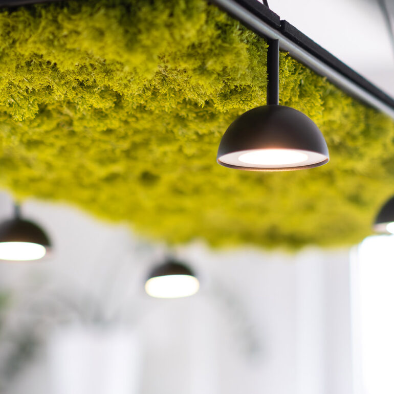 valantic Beleuchtung im Meetingraum im 1. OG