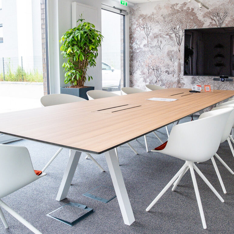 valantic meeting room with 8-10 seats at the Langenfeld location on the ground floor