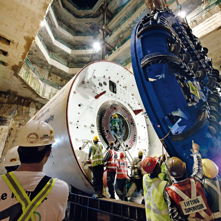 Herrenknecht AG: Bau der Metro in Singapore
