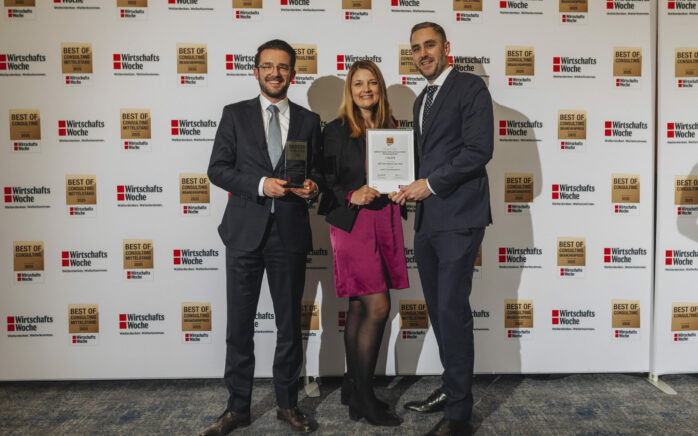 valantic winners at the Best of Consulting Awards 2025