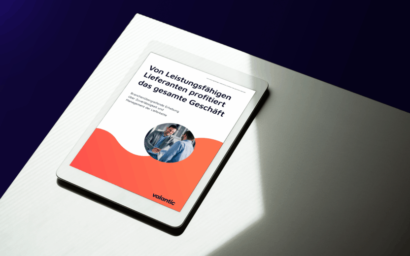 Mockup Studie: Von Leistungsfähigen Lieferanten profitiert das gesamte Geschäft