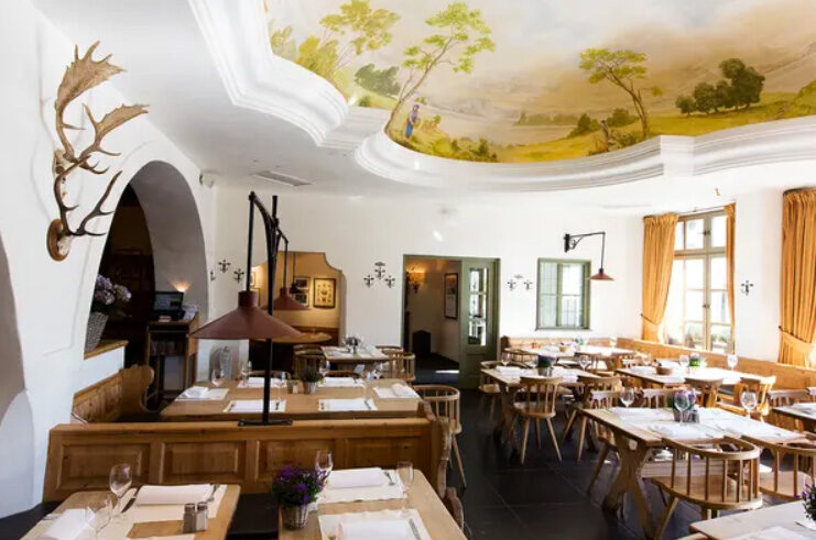Bild vom Spatenhaus in München, Innenraum