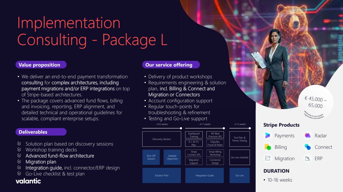 Stripe Implementation Consulting Package L