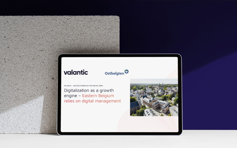 Digitalization as a growth engine – Eastern Belgium relies on digital management