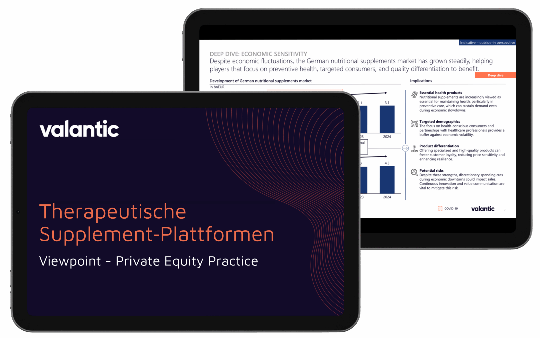 tabletTherapeutische Supplement‑Plattformen