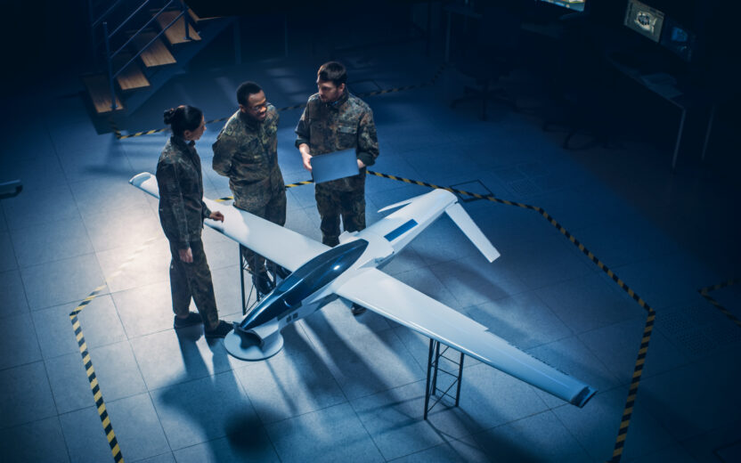 Army Aerospace Engineers Work On Unmanned Aerial Vehicle