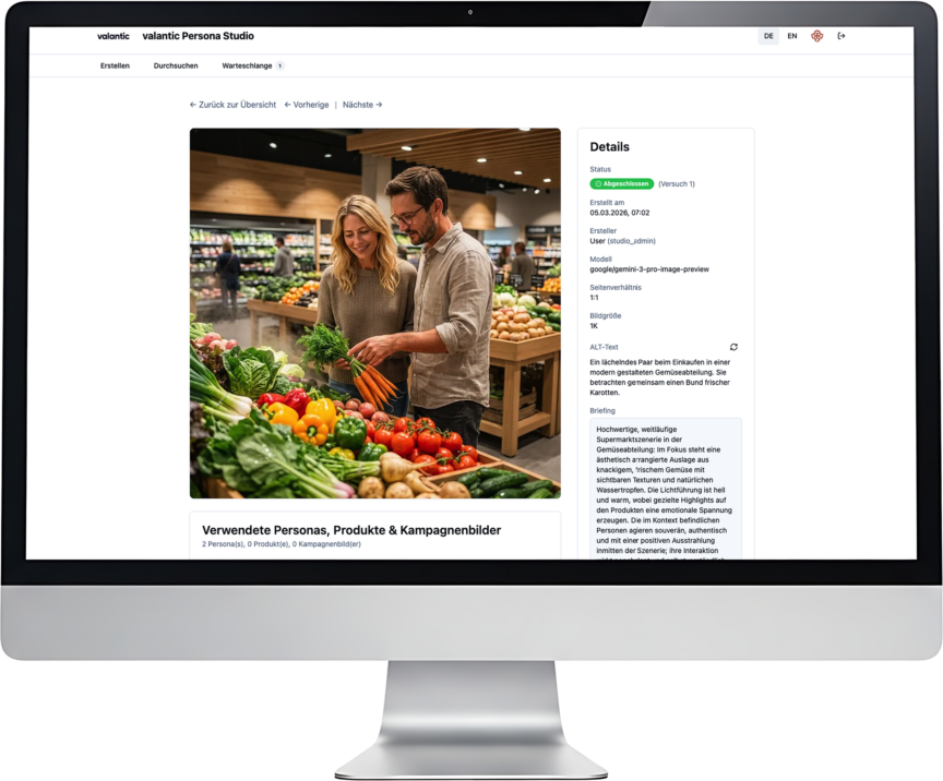 valantic Persona Studio mehrere Personas kombinineren