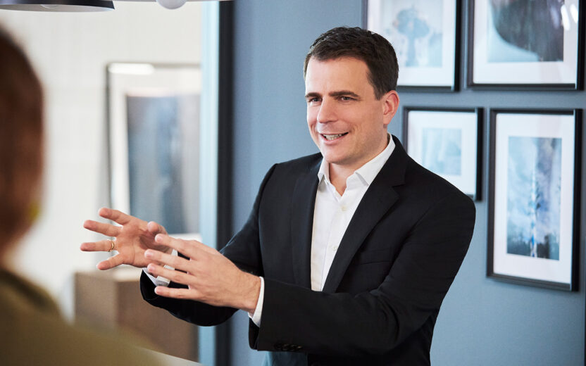 Fabian Stocker, Partner and Managing Director at valantic