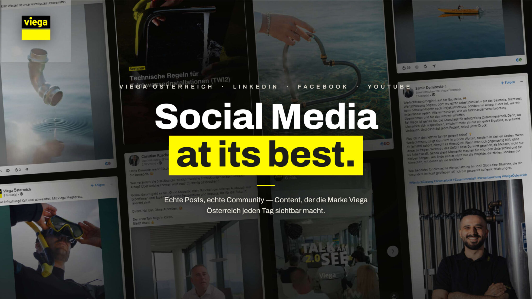 Social Media at it's best für Viega