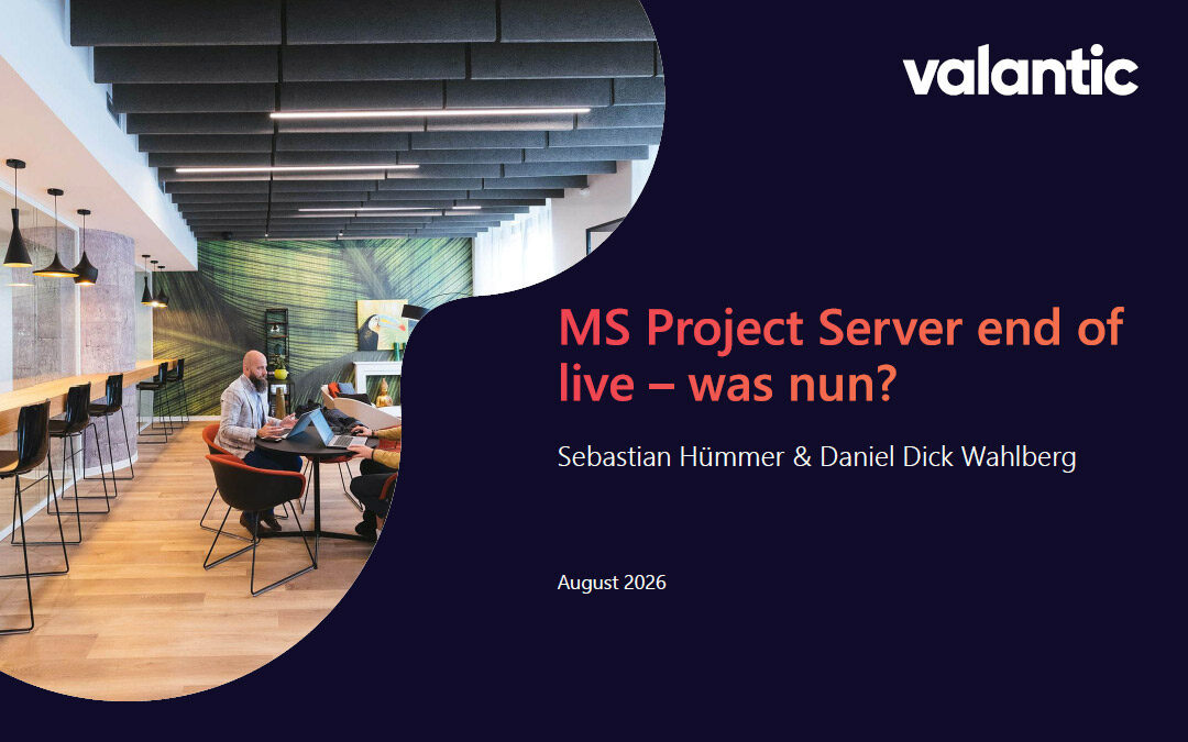 Thumbnail zum Webinar on demand; MS Project Server end of live – was nun?​