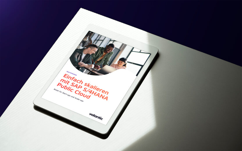 White Paper: Scaling Easily with SAP S/4HANA Public Cloud – A Boost for Startups and Scale-ups