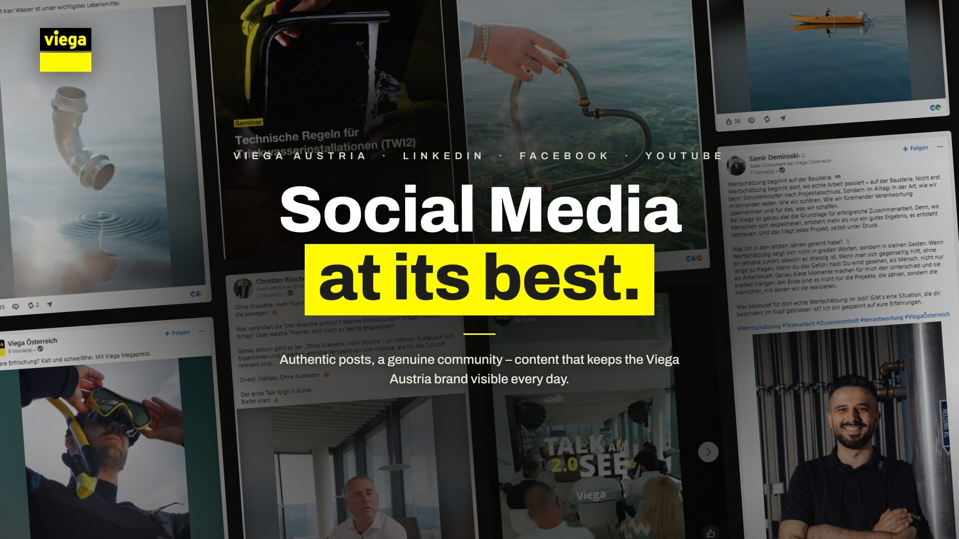 Social Media at it's best für Viega