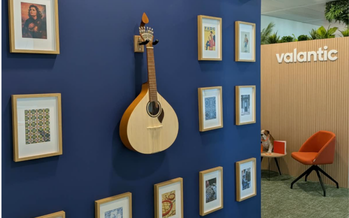 imagem do novo escritorio da valantic em lisboa na zona do parque das nações