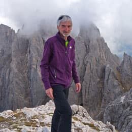 Über uns - Team - Bild von Dirk Keinholz, Senior IT Expert bei valantic, auf den Bergen