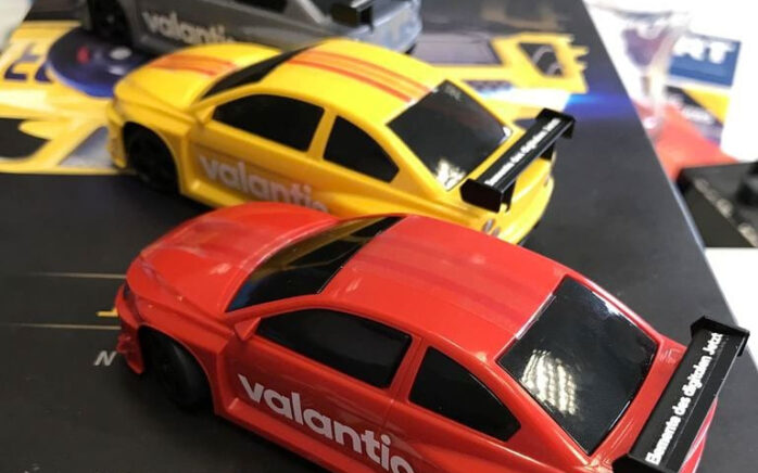 Image of toy cars at valantic Drift Showcase