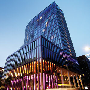 Bild des Empire Riverside Hotels in Hamburg, der Location der visiondays 2020