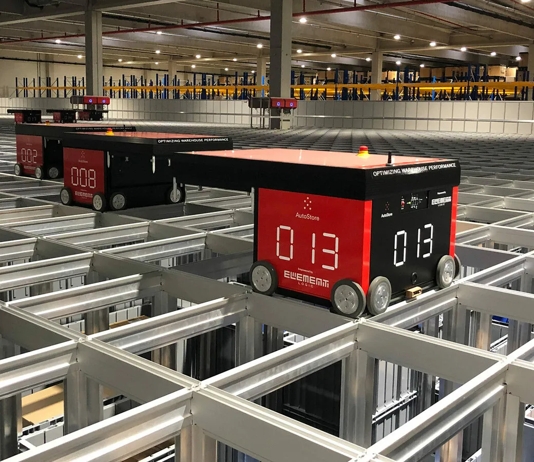 Bild des automatisierten Kleinteilelagers bei STIHL Tirol, valantic Kunde