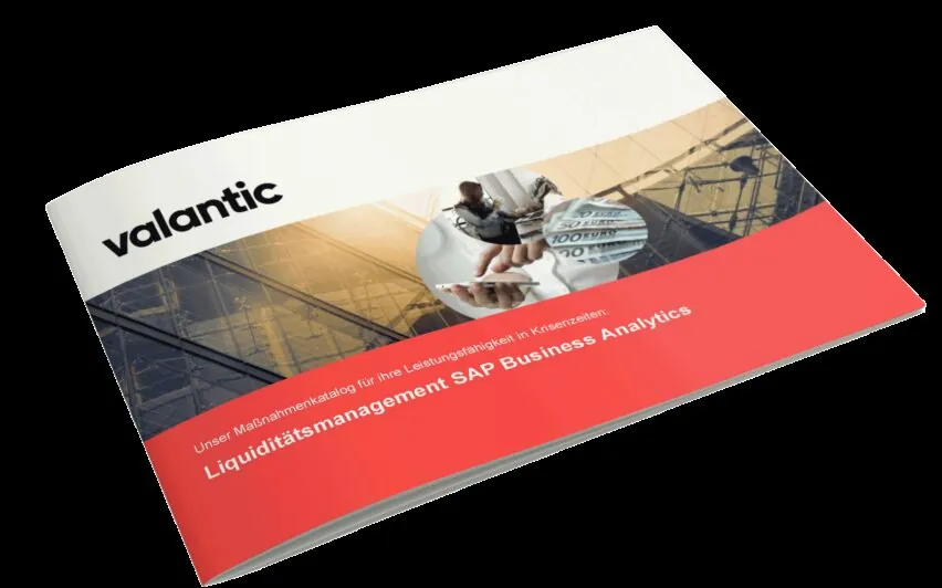 Bild einer Zeitschrift, valantic Maßnahmenpaket zum Liquiditätsmanagement in Krisenzeiten
