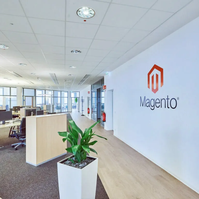 Bild eines Büroraumes, valantic Niederlassung netz98 Mainz